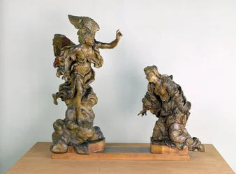 Az örömhírdetés, 1725 körül (fa)